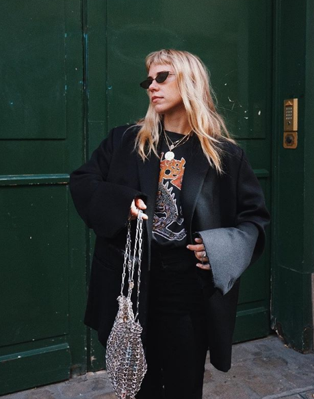 Glasses Gentle Monster and necklace The last line